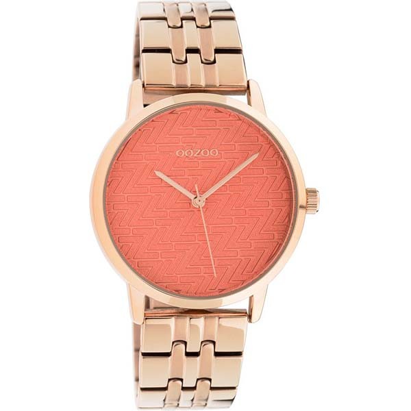 OOZOO Timepieces C10559 Rose Gold Stainless Steel Bracelet