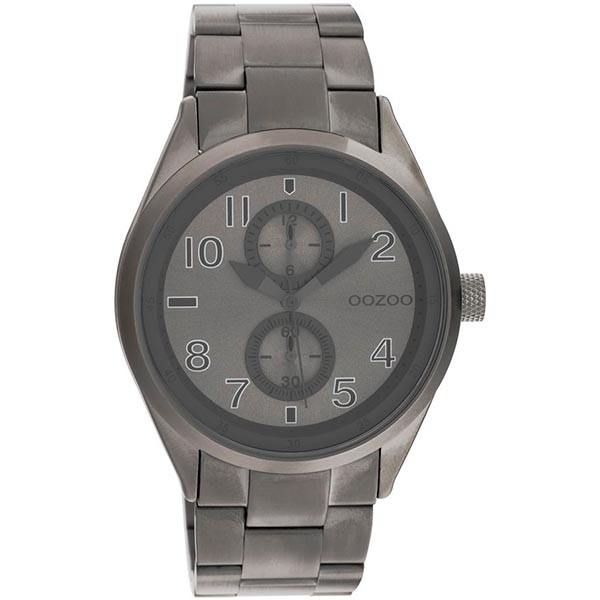 OOZOO Timepieces C10633 Grey Stainless Steel Bracelet