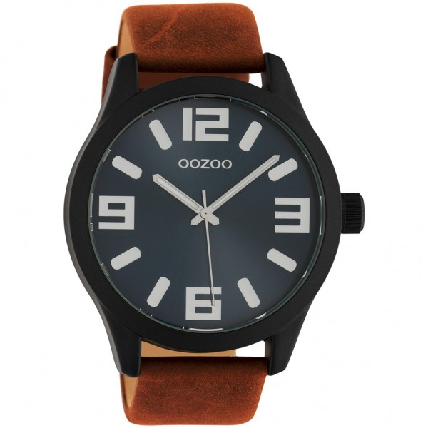 OOZOO Timepieces C10677 Brown Leather Strap