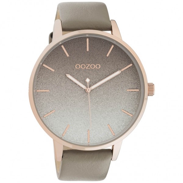 OOZOO Timepieces C10832 Taupe Leather Strap