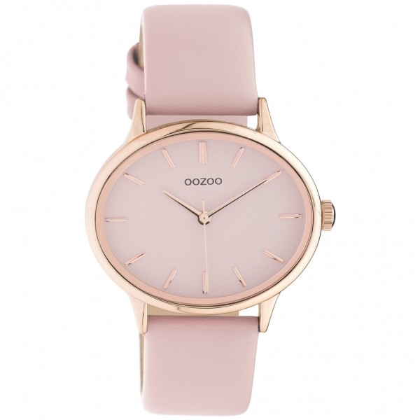 OOZOO Timepieces C10941 Pink Leather Strap