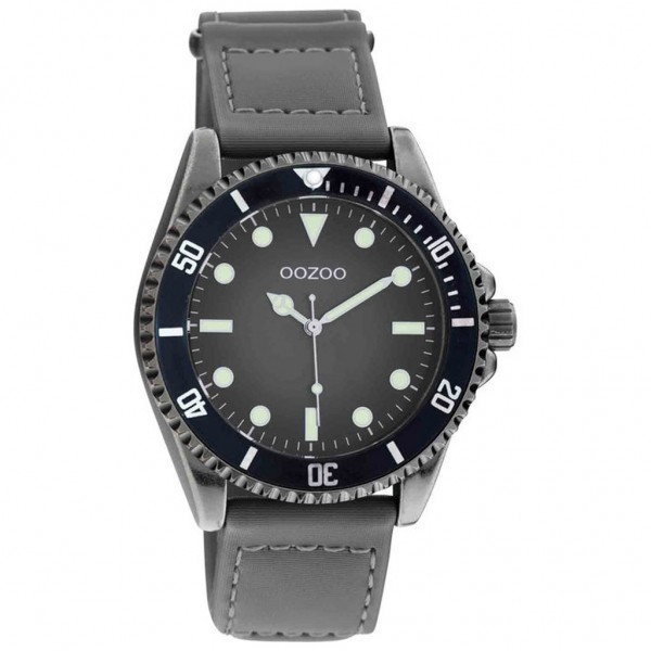 OOZOO Timepieces C11011 Grey Synthetic Strap