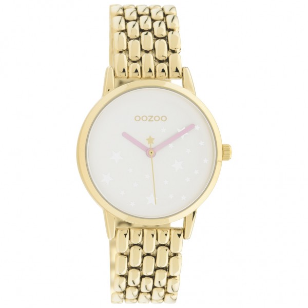 OOZOO Timepieces C11027 Gold Stainless Steel Bracelet