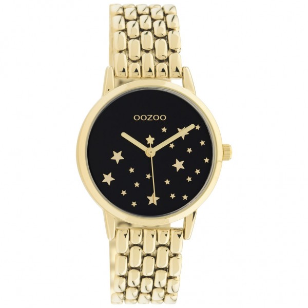 OOZOO Timepieces C11029 Gold Stainless Steel Bracelet