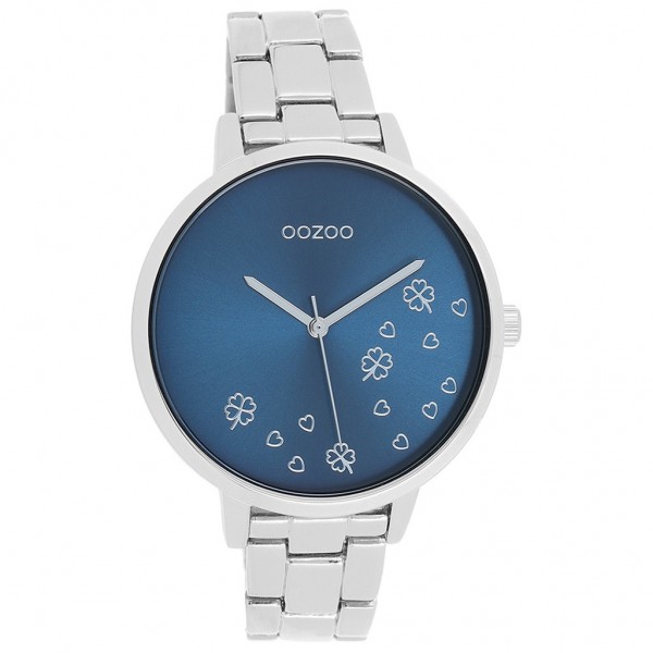 OOZOO Timepieces C11121 Silver Stainless Steel Bracelet