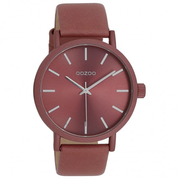 OOZOO Timepieces C11195 Bordeaux Leather Strap