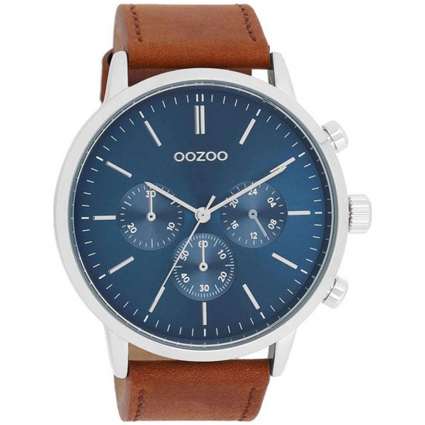 OOZOO Timepieces C11200 Brown Leather Strap