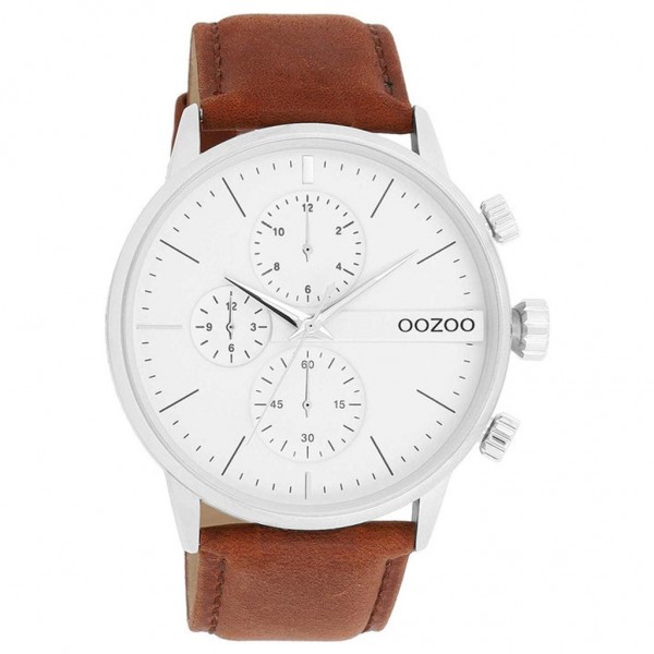 OOZOO Timepieces C11220 Brown Leather Strap