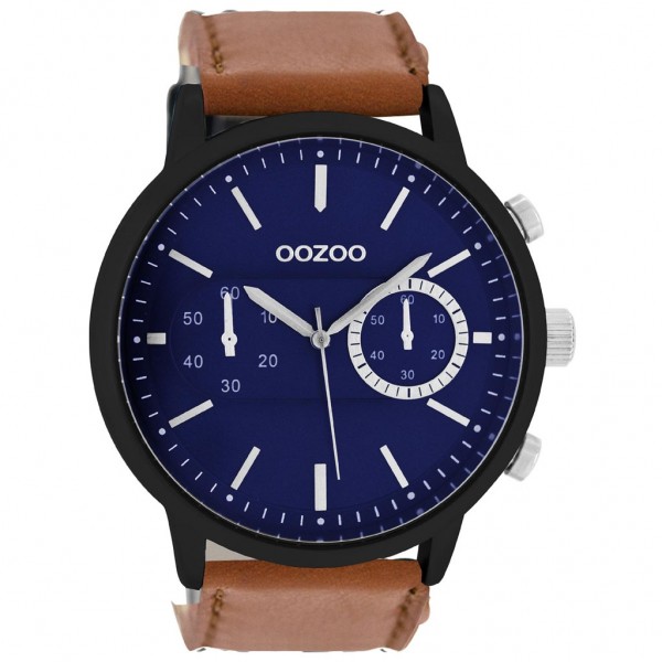 OOZOO Timepieces C8758 Brown Leather Strap