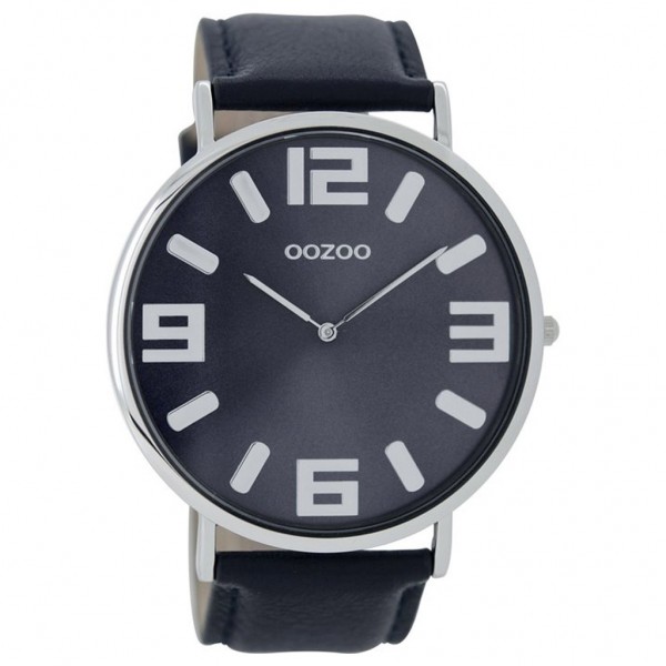 OOZOO Vintage C8853 Blue Leather Strap