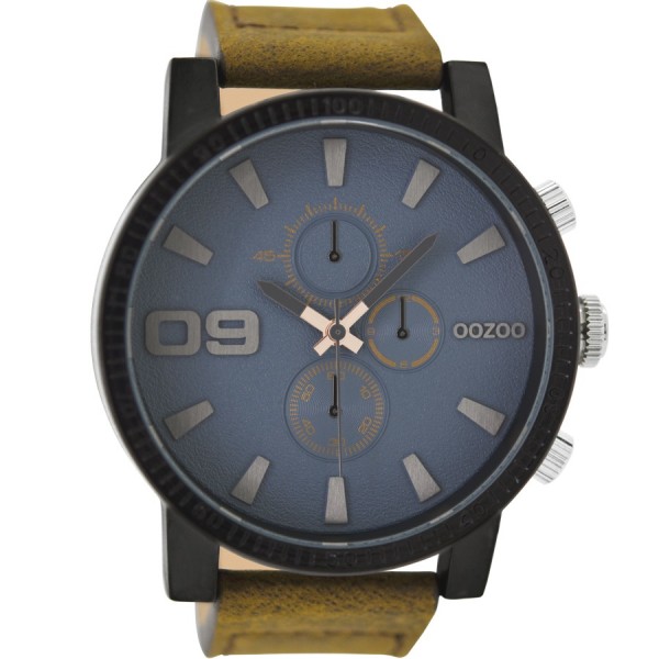 OOZOO Timepieces C9030 Brown Leather Strap