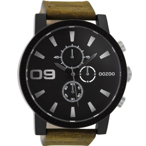 OOZOO Timepieces C9033 Brown Leather Strap