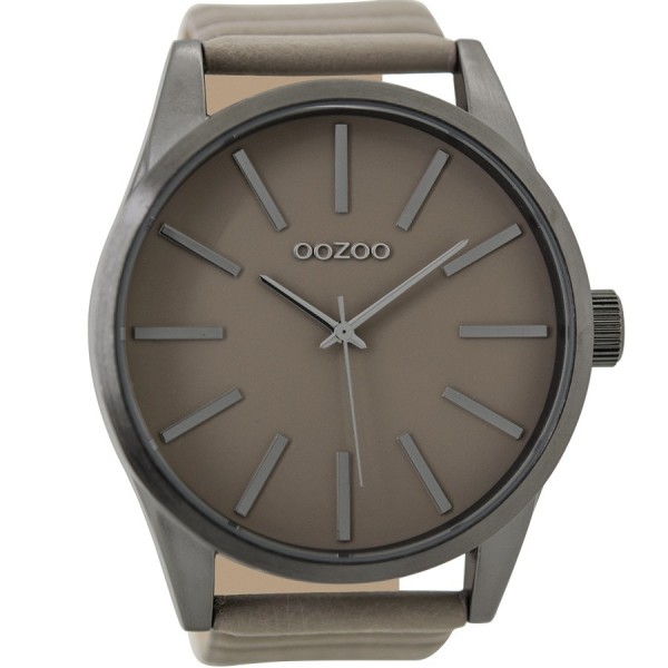 OOZOO Timepieces C9411 Brown Leather Strap