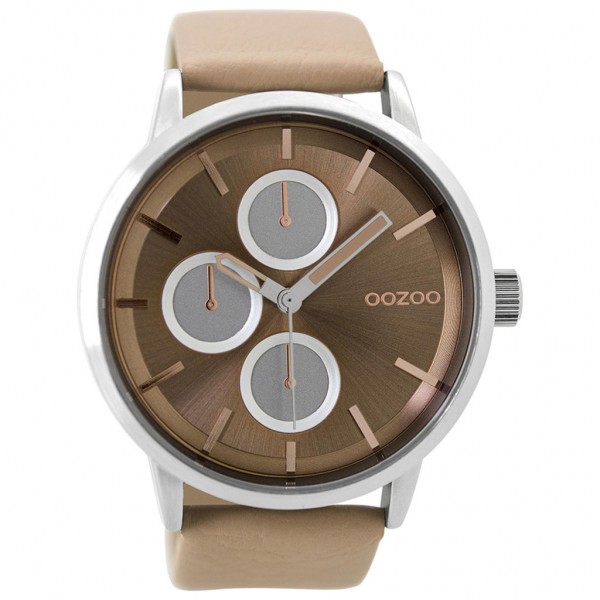 OOZOO Timepieces C9425 Brown Leather Strap
