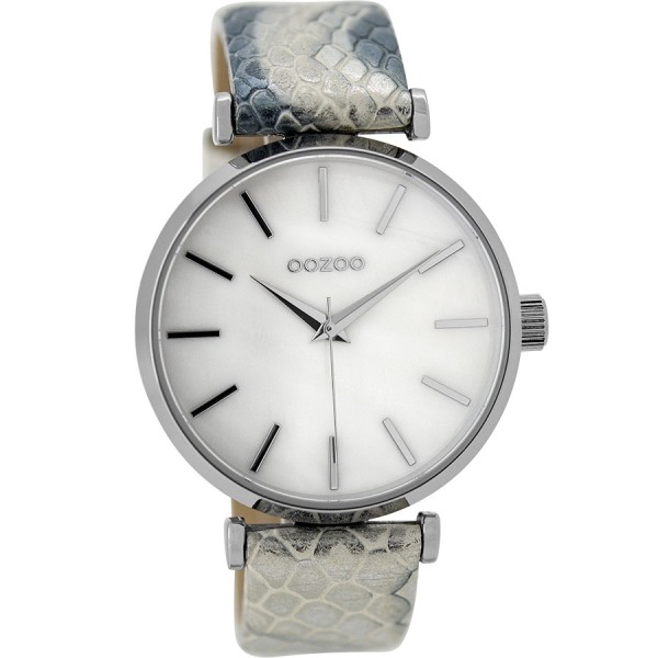OOZOO Timepieces C9535 Two Tone Leather Strap
