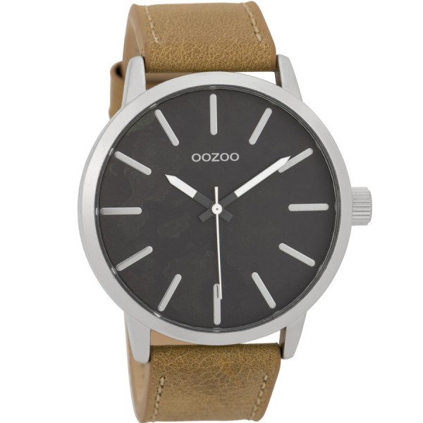 OOZOO Timepieces C9600 Brown Leather Strap