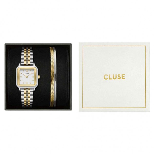 CLUSE Gracieuse Petite CG11801 Two Tone Stainless Steel Bracelet Gift Set