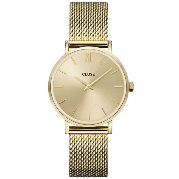 CLUSE Minuit CW10208 Gold Stainless Steel Bracelet
