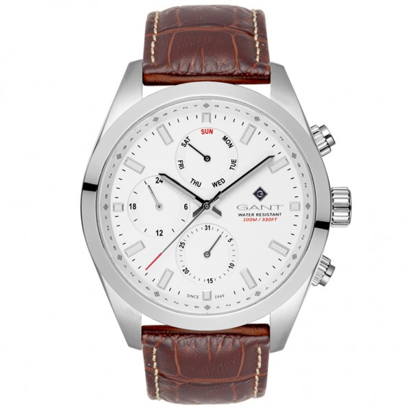 GANT Rochester G183002 Multifunction Brown Leather Strap