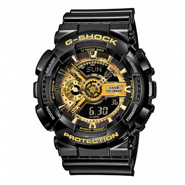 CASIO G-Shock GA-110GB-1AER Black Rubber Strap