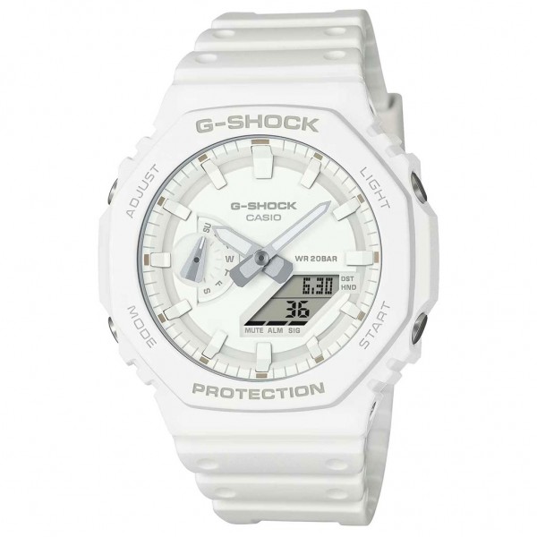 CASIO G-Shock GA-2100-7A7ER White Biosourced Strap