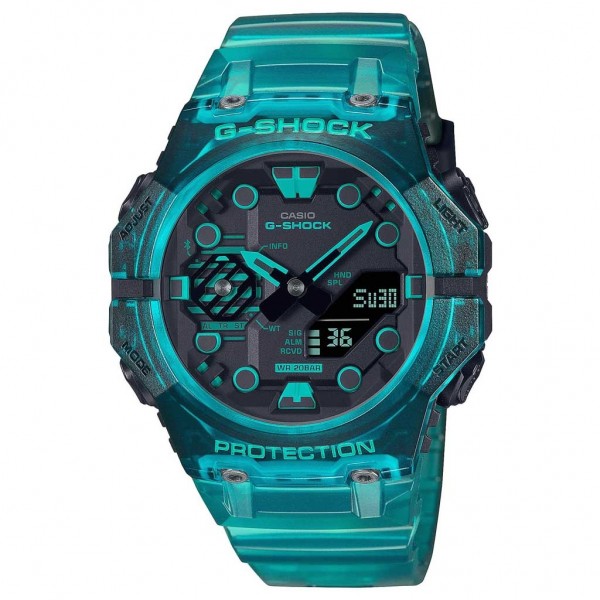 CASIO G-Shock GA-B001G-2AER Smartwatch Blue Rubber Strap