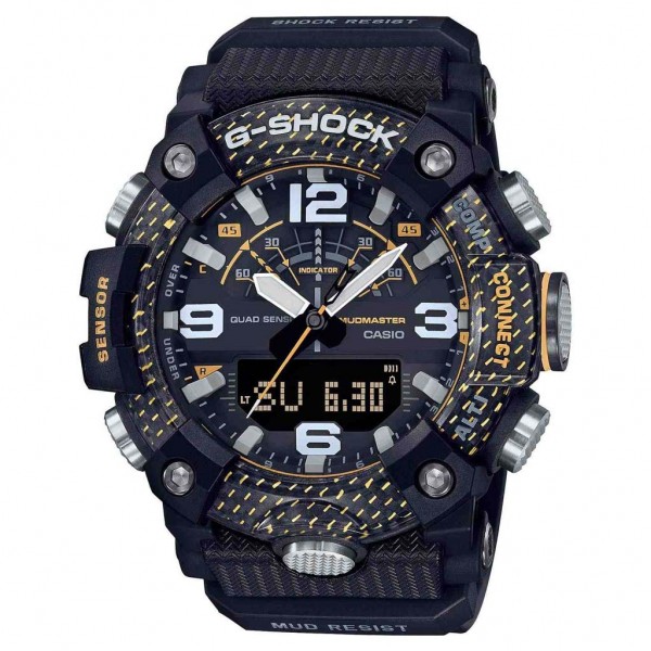 CASIO G-Shock Master of G-Land Mudmaster GG-B100Y-1AER Smartwatch Black Rubber Strap