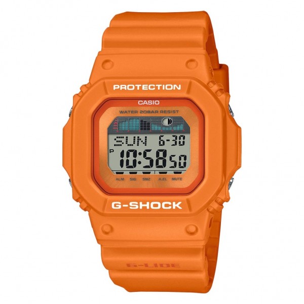 CASIO G-Shock GLX-5600RT-4ER Orange Rubber Strap