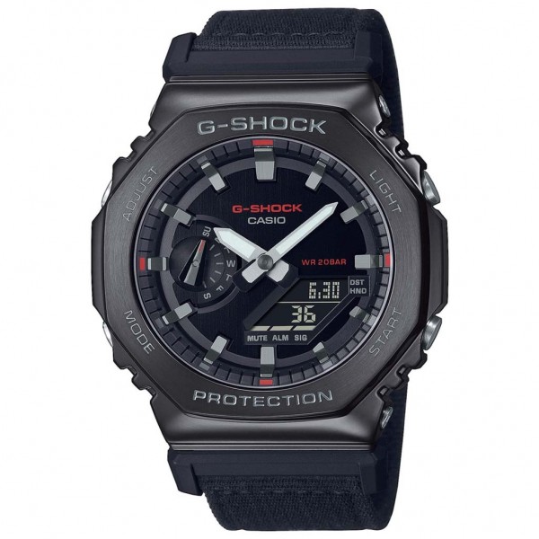 CASIO G-Shock GM-2100CB-1AER Black Fabric Strap