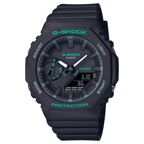 CASIO G-Shock GMA-S2100GA-1AER Black Rubber Strap