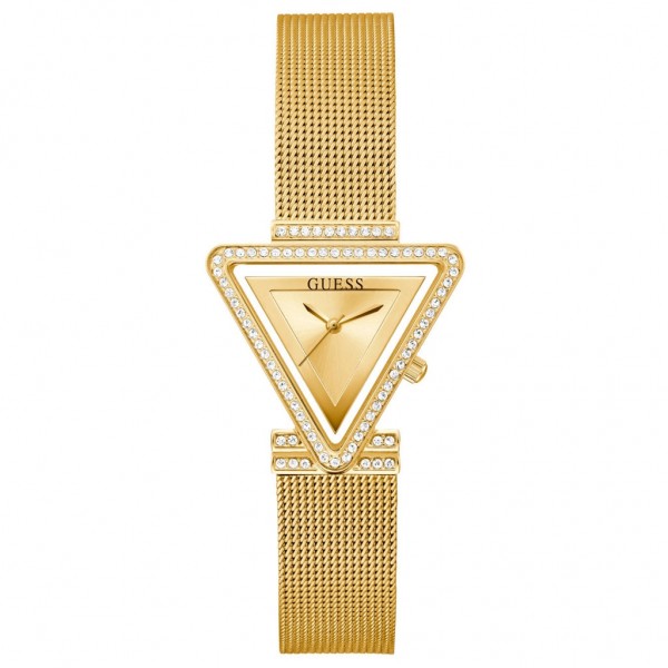 GUESS Fame GW0508L2 Crystals Gold Stainless Steel Bracelet