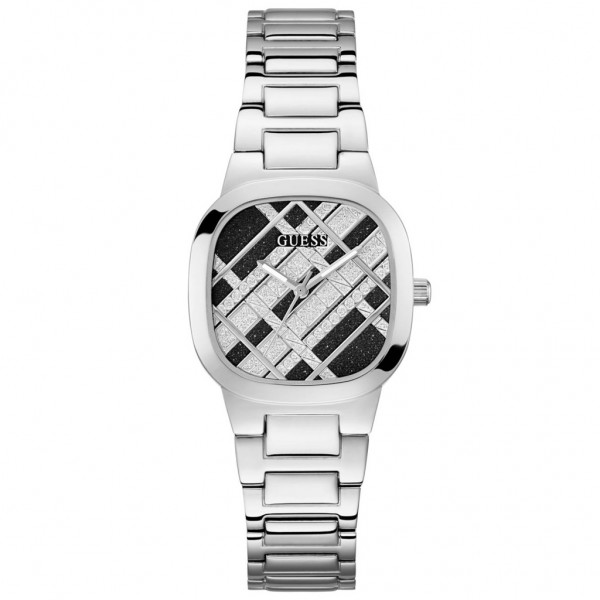 GUESS Clash GW0600L1 Crystals Silver Stainless Steel Bracelet