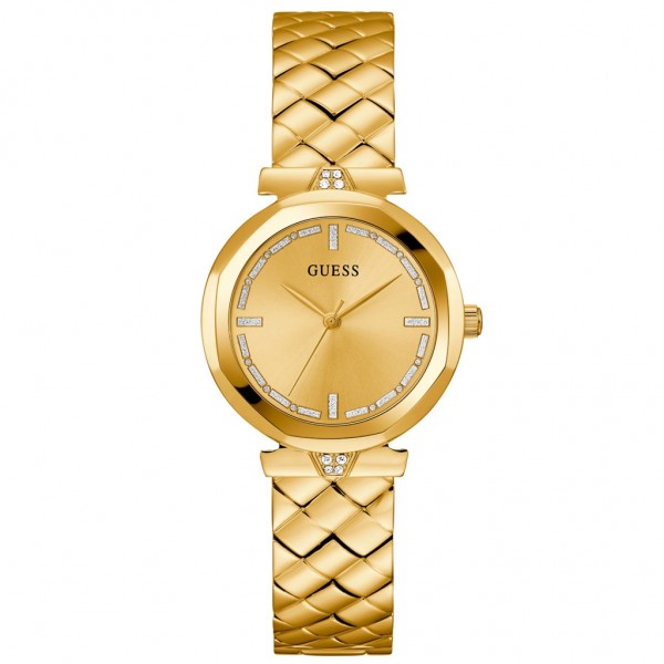 GUESS Rumour GW0613L2 Crystals Gold Stainless Steel Bracelet