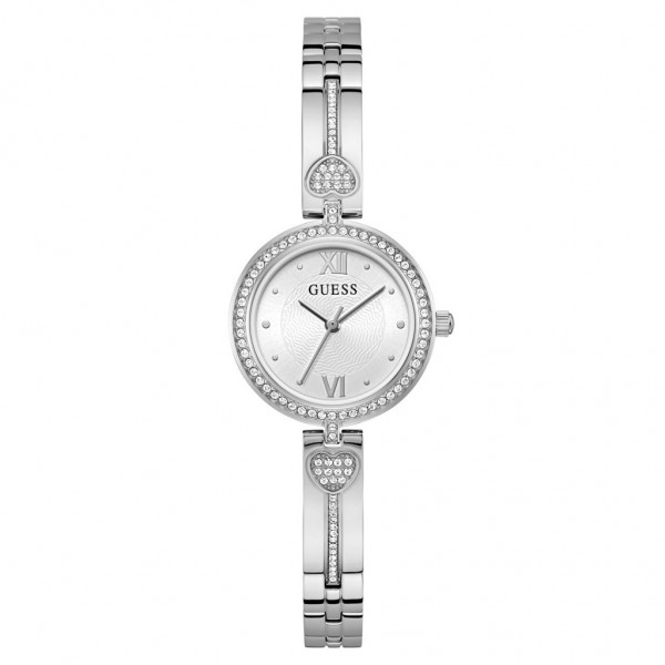 GUESS Lovely GW0655L1 Crystals Silver Stainless Steel Bracelet