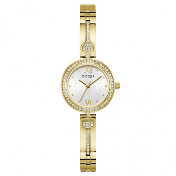 GUESS Lovely GW0655L2 Crystals Gold Stainless Steel Bracelet