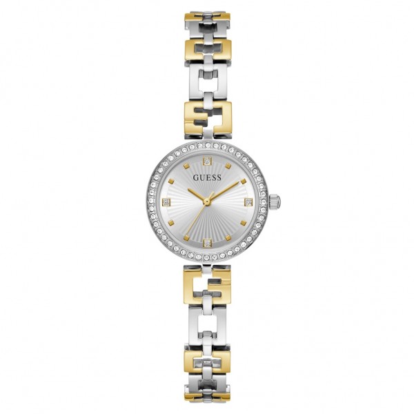 GUESS Lady G GW0656L1 Crystals Two Tone Stainless Steel Bracelet