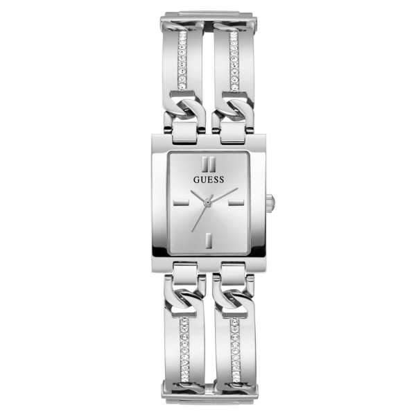 GUESS Mod Id GW0668L1 Crystals Silver Stainless Steel Bracelet