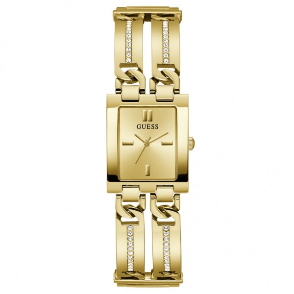 GUESS Mod Id GW0668L2 Crystals Gold Stainless Steel Bracelet