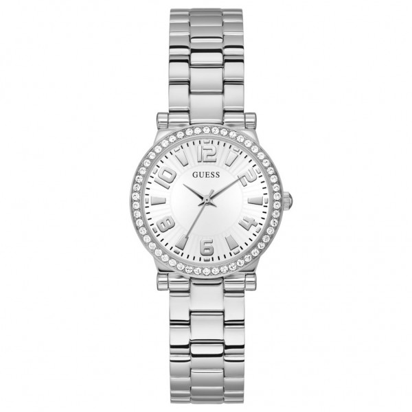 GUESS Fawn GW0686L1 Crystals Silver Stainless Steel Bracelet