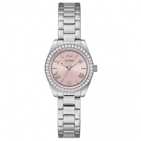 GUESS Mini Luna GW0841L4 Crystals Silver Stainless Steel Bracelet