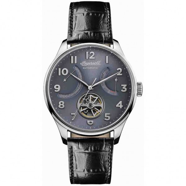 INGERSOLL The Hawley Automatic I04604 Black Leather Strap