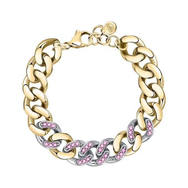 CHIARA FERRAGNI Bracelet Chain Crystals | Two Tone Metal J19AUW51