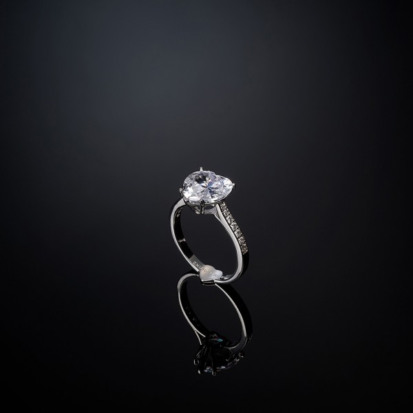 CHIARA FERRAGNI Ring First Love Crystals | Silver Metal J19AVF01014