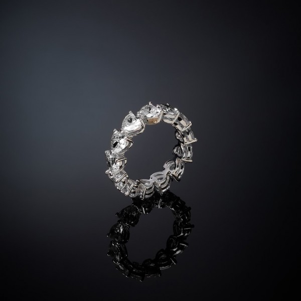 CHIARA FERRAGNI Ring Infinity Love Crystals | Silver Metal J19AVG05012