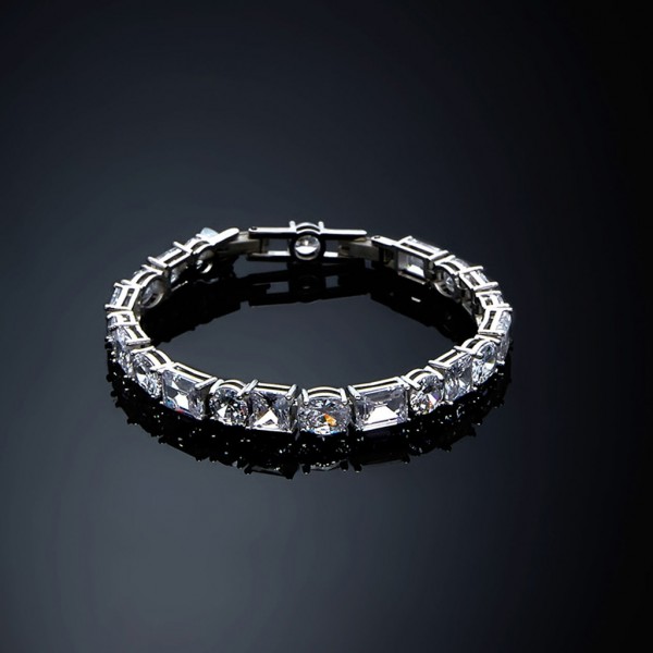 CHIARA FERRAGNI Bracelet Princess Crystals | Silver Metal J19AVU05
