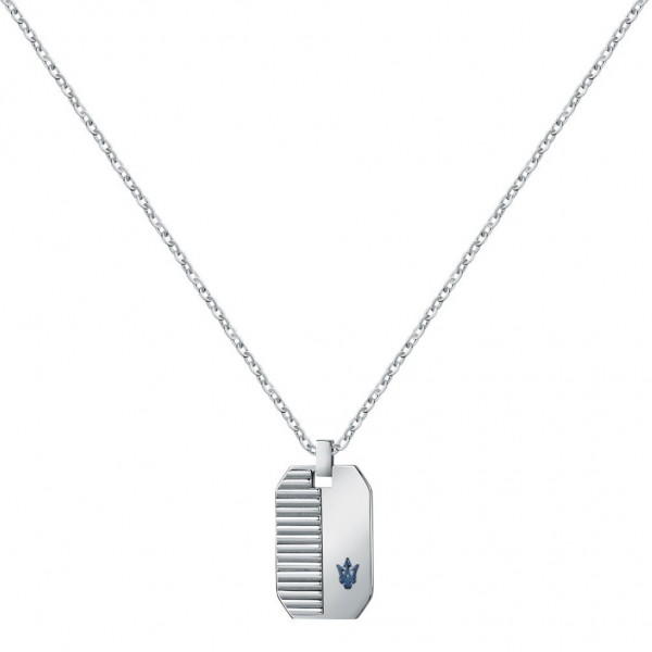 MASERATI Necklace JM222AVD02 | Silver Stainless Steel