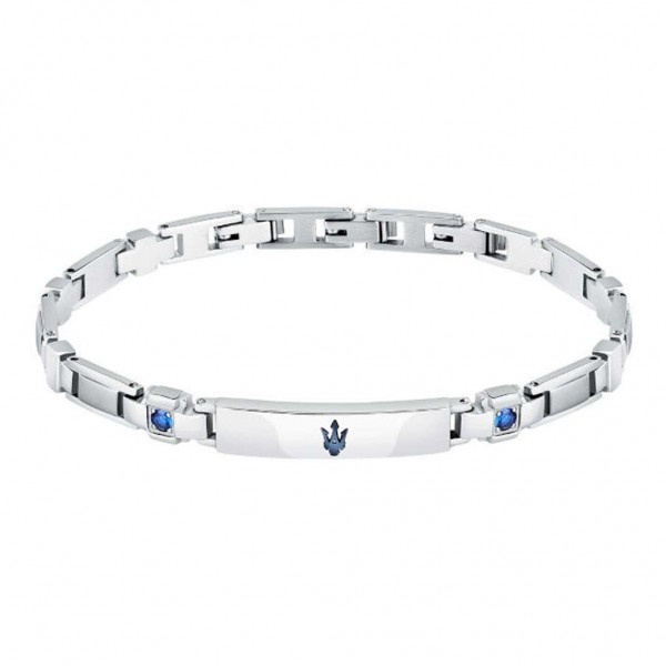 MASERATI Bracelet JM224AXO02 Crystals | Silver Stainless Steel