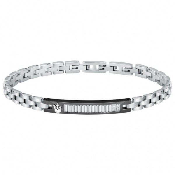 MASERATI Bracelet JM423ATY20 Diamonds | Two Tone Stainless Steel