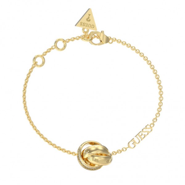 GUESS Bracelet Perfect Zircons | Gold Stainless Steel JUBB04069JWYGL