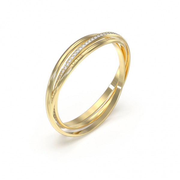 GUESS Bracelet Perfect Zircons | Gold Stainless Steel JUBB04072JWYGT/U